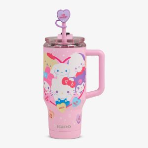 Hello Kitty   and Friends x Sweethearts   Candies 32 Oz Travel Mug